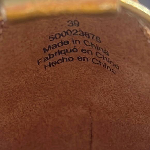 Free People Gold Strap 3-1/2” Heels - Picture 10 of 10